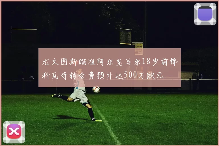 尤文图斯瞄准阿尔克马尔18岁前锋科瓦奇转会费预计达500万欧元